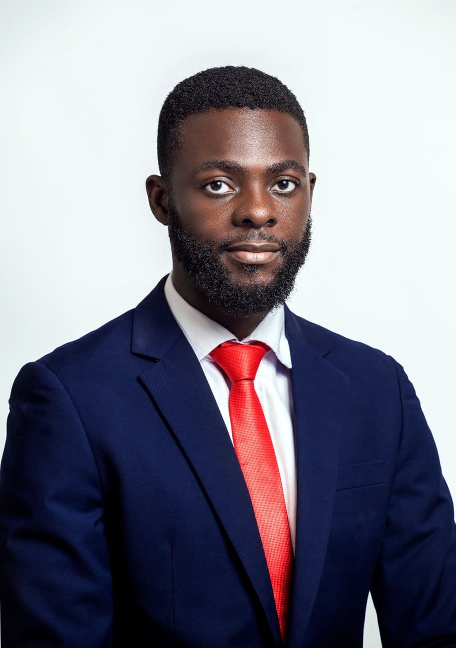 Portrait of a male lawyer in an office